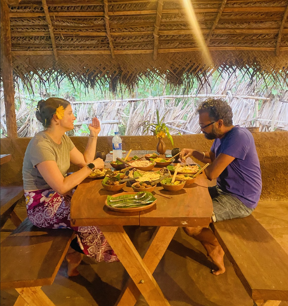 Sri Lankan Lunch in Udawalawe