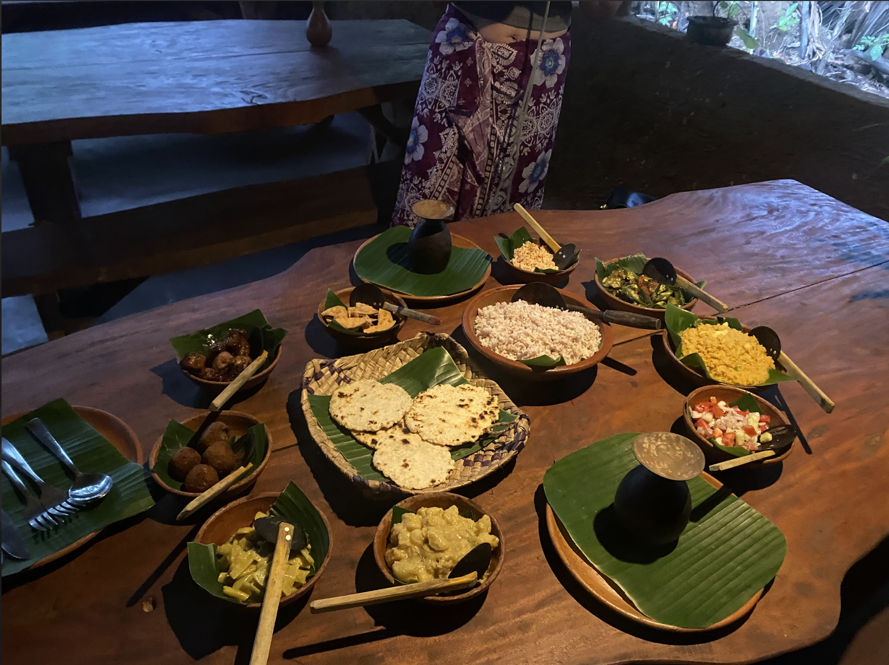 Sri Lankan Dinner in Udawalawe