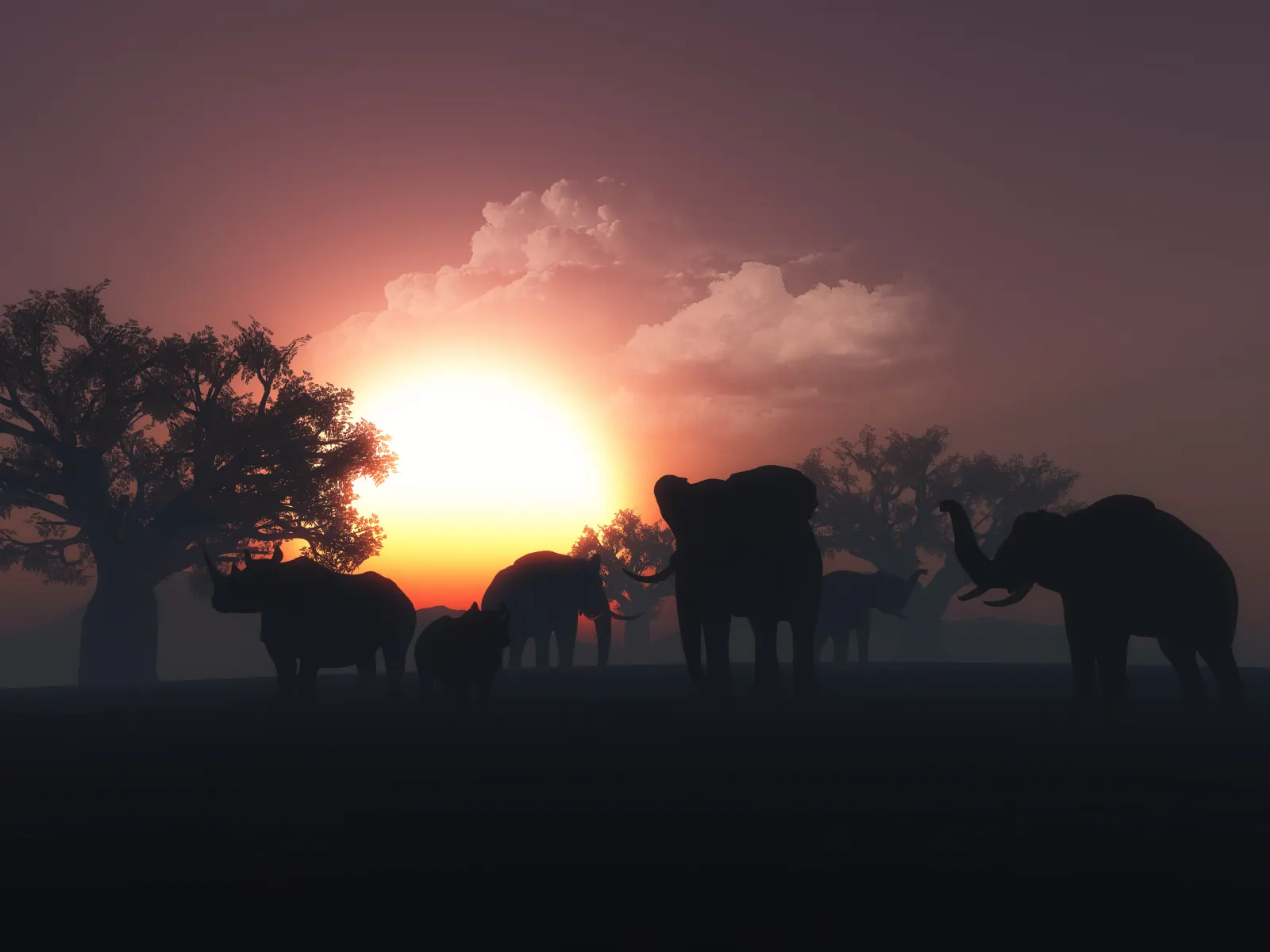 Footer background